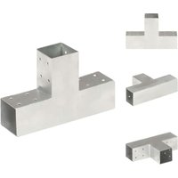 Vidaxl - Zaunpfosten & -querlatten - Living Pfostenverbinder T-Form Verzinktes Metall 71 x 71 mm - Silber Vidaxl - Zaunpfosten & -querlatten - Living Pfostenverbinder T-Form Verzinktes Metall 71 x 71 mm - Silber von VIDAXL