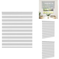 Zebrarollo Hellgrau 120x150 cm Stoffbreite 115,9 cm Polyester - Zebra-Jalousie - Zebra-Jalousien - Zebra-Rollo - Doppelrollo Zebrarollo Hellgrau 120x150 cm Stoffbreite 115,9 cm Polyester - Zebra-Jalousie - Zebra-Jalousien - Zebra-Rollo - Doppelrollo von VIDAXL