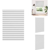 Vidaxl - Zebrarollo Hellgrau 160x200 cm Stoffbreite 155,9 cm Polyester - Zebra-Jalousie - Zebra-Jalousien - Zebra-Rollo - Doppelrollo Vidaxl - Zebrarollo Hellgrau 160x200 cm Stoffbreite 155,9 cm Polyester - Zebra-Jalousie - Zebra-Jalousien - Zebra-Rollo - Doppelrollo von VIDAXL
