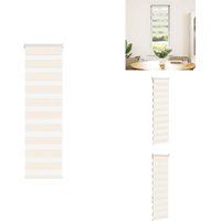 Vidaxl - Zebrarollo Marmorbeige 40x150 cm Stoffbreite 35,9 cm Polyester - Zebra-Jalousie - Zebra-Jalousien - Zebra-Rollo - Doppelrollo von VIDAXL