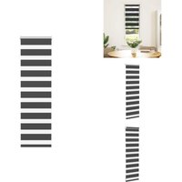 Vidaxl - Zebrarollo Schwarz 40x100 cm Stoffbreite 35,9 cm Polyester - Zebra-Jalousie - Zebra-Jalousien - Zebra-Rollo - Doppelrollo Vidaxl - Zebrarollo Schwarz 40x100 cm Stoffbreite 35,9 cm Polyester - Zebra-Jalousie - Zebra-Jalousien - Zebra-Rollo - Doppelrollo von VIDAXL