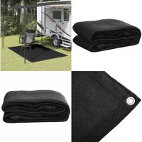 Zeltteppich 200x300 cm Schwarz - Camping Zubehör - Outdoor Teppich - Zelttrapez - Garten Teppich - Wetterfest - Home & Living Zeltteppich 200x300 cm Schwarz - Camping Zubehör - Outdoor Teppich - Zelttrapez - Garten Teppich - Wetterfest - Home & Living von VIDAXL