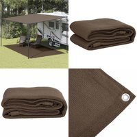 Zeltteppich 300x500 cm Braun - Camping Zubehör - Outdoor Teppich - Zelttrapez - Garten Teppich - Wetterfest - Home & Living Zeltteppich 300x500 cm Braun - Camping Zubehör - Outdoor Teppich - Zelttrapez - Garten Teppich - Wetterfest - Home & Living von VIDAXL