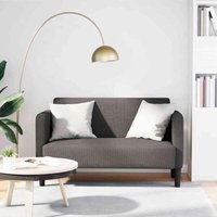 Zweisitzer-Sofa Hellgrau 109 cm Cordstoff Vidaxl Zweisitzer-Sofa Hellgrau 109 cm Cordstoff Vidaxl von VIDAXL