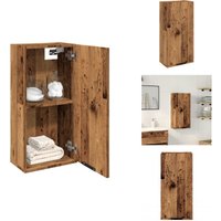Vidaxl - Wand-Badschrank Altholz-Optik 32x20x67 cm - Badschrank - Badschränke - Badezimmerschrank - Badezimmermöbel Vidaxl - Wand-Badschrank Altholz-Optik 32x20x67 cm - Badschrank - Badschränke - Badezimmerschrank - Badezimmermöbel von VIDAXL