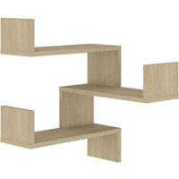 Vidaxl - Wand-Eckregal,WandregaleSonoma-Eiche 40x40x50 cm Holzwerkstoff Vidaxl - Wand-Eckregal,WandregaleSonoma-Eiche 40x40x50 cm Holzwerkstoff von VIDAXL