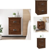 Vidaxl - Wand-Nachttisch Braun Eichen-Optik 41,5x36x53 cm - Wandregal - Nachttisch - Wohnzimmerdeko - Holzschrank - Möbel Online Kaufen Vidaxl - Wand-Nachttisch Braun Eichen-Optik 41,5x36x53 cm - Wandregal - Nachttisch - Wohnzimmerdeko - Holzschrank - Möbel Online Kaufen von VIDAXL