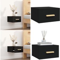 Vidaxl - Wand-Nachttisch Schwarz 35x35x20 cm - Wand-Nachttisch - Nachttisch Schwarz - Hängeschrank - Regal - Wohnzimmer Deko - Home & Living Vidaxl - Wand-Nachttisch Schwarz 35x35x20 cm - Wand-Nachttisch - Nachttisch Schwarz - Hängeschrank - Regal - Wohnzimmer Deko - Home & Living von VIDAXL