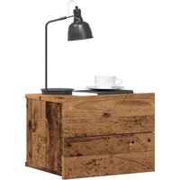 Wand-Nachttische 2 Stk. Altholz-Optik 40x32x30 cm - Vidaxl Wand-Nachttische 2 Stk. Altholz-Optik 40x32x30 cm - Vidaxl von VIDAXL