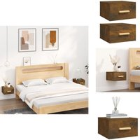 Vidaxl - Wand-Nachttische 2 Stk. Räuchereiche 35x35x20 cm - Wandregal - Wohnzimmerdeko - Holzregale - Möbel Online Kaufen - Nachtleuchte Vidaxl - Wand-Nachttische 2 Stk. Räuchereiche 35x35x20 cm - Wandregal - Wohnzimmerdeko - Holzregale - Möbel Online Kaufen - Nachtleuchte von VIDAXL