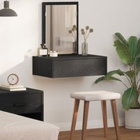 Schminktisch Wandmontage Schwarz Eiche 60x40x70 cm Vidaxl 409498 Schminktisch Wandmontage Schwarz Eiche 60x40x70 cm Vidaxl 409498 von VIDAXL