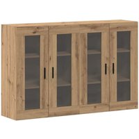 Wandmontierte Schränke 2 pcs Eiche handwerklich Vidaxl von VIDAXL