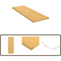 Wandregal 60x20x1,5 cm Bambus - Bambus Regal - Wandregal - Deko Regal - Badezimmer Regal - Wohnraum Organisation von VIDAXL