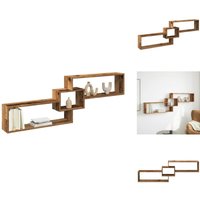 Wandschrank 158x18x53 cm Altholz-Optik Holzwerkstoff - Wandschrank - Wandschränke - Hängeschrank - Hängeschränke Wandschrank 158x18x53 cm Altholz-Optik Holzwerkstoff - Wandschrank - Wandschränke - Hängeschrank - Hängeschränke von VIDAXL