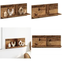 Wandschrank 70x16,5x30 cm Altholz-Optik Holzwerkstoff - Vidaxl Wandschrank 70x16,5x30 cm Altholz-Optik Holzwerkstoff - Vidaxl von VIDAXL
