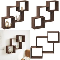 Wandschrank 78x18x71 cm Eichen-Optik Holzwerkstoff - Vidaxl Wandschrank 78x18x71 cm Eichen-Optik Holzwerkstoff - Vidaxl von VIDAXL