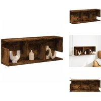 Wandschrank 80x20x30 cm Räuchereiche Holzwerkstoff - Wandschrank - Wandschränke - Hängeschrank - Hängeschränke Wandschrank 80x20x30 cm Räuchereiche Holzwerkstoff - Wandschrank - Wandschränke - Hängeschrank - Hängeschränke von VIDAXL
