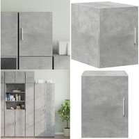 Wandschrank Betongrau 30x42,5x40 cm Holzwerkstoff - Wandregal - Hängeschrank - Regal - Stauraum - Dekoration - Home & Living von VIDAXL