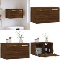 Wandschrank Braun Eichen-Optik 60x36,5x35cm Holzwerkstoff - Hängeschrank - Wandschrank - Holzschrank - Aufbewahrungsraum - Wohnzimmermöbel - Home & Wandschrank Braun Eichen-Optik 60x36,5x35cm Holzwerkstoff - Hängeschrank - Wandschrank - Holzschrank - Aufbewahrungsraum - Wohnzimmermöbel - Home & von VIDAXL