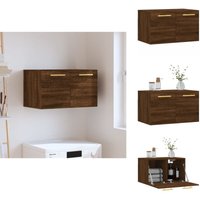 Wandschrank Braun Eichen-Optik 60x36,5x35cm Holzwerkstoff - Hängeschrank - Wandschrank - Holzschrank - Aufbewahrungsraum - Wohnzimmermöbel Wandschrank Braun Eichen-Optik 60x36,5x35cm Holzwerkstoff - Hängeschrank - Wandschrank - Holzschrank - Aufbewahrungsraum - Wohnzimmermöbel von VIDAXL