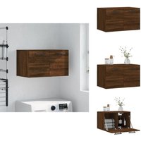 Wandschrank Braun Eichen-Optik 60x36,5x35cm Holzwerkstoff - Hängeschrank - Wandschrank - Regal - Aufbewahrungsraum - Wohnzimmermöbel Wandschrank Braun Eichen-Optik 60x36,5x35cm Holzwerkstoff - Hängeschrank - Wandschrank - Regal - Aufbewahrungsraum - Wohnzimmermöbel von VIDAXL