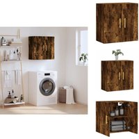 Vidaxl - Wandschrank Räuchereiche 60x31x60 cm Holzwerkstoff - Hängeschrank - Wandschrank - Regal - Aufbewahrungsraum - Wohnzimmermöbel Vidaxl - Wandschrank Räuchereiche 60x31x60 cm Holzwerkstoff - Hängeschrank - Wandschrank - Regal - Aufbewahrungsraum - Wohnzimmermöbel von VIDAXL