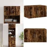 Wandschrank Räuchereiche 70x42,5x40 cm Holzwerkstoff - Wandregal - Hängeschrank - Regal - Stauraum - Dekoration - Home & Living Wandschrank Räuchereiche 70x42,5x40 cm Holzwerkstoff - Wandregal - Hängeschrank - Regal - Stauraum - Dekoration - Home & Living von VIDAXL