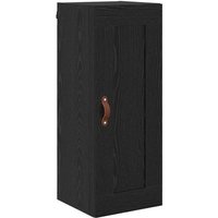 Wandschrank Schwarz Eichen-Optik 34,5 x 34 x 90 cm vidaXL Wandschrank Schwarz Eichen-Optik 34,5 x 34 x 90 cm vidaXL von VIDAXL