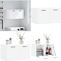 Vidaxl - Wandschrank Weiß 60x36,5x35 cm Holzwerkstoff - Wandschrank - Weißer Schrank - Regal - Aufbewahrungsraum - Wohnzimmermöbel - Home & Living Vidaxl - Wandschrank Weiß 60x36,5x35 cm Holzwerkstoff - Wandschrank - Weißer Schrank - Regal - Aufbewahrungsraum - Wohnzimmermöbel - Home & Living von VIDAXL