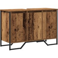 Vidaxl - Waschbeckenschrank Altes Holz 91x35x60 cm Spanplatte Vidaxl - Waschbeckenschrank Altes Holz 91x35x60 cm Spanplatte von VIDAXL