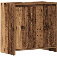Vidaxl - Waschbeckenunterschrank Altholz-Optik 60x33x60 cm Holzwerkstoff Vidaxl - Waschbeckenunterschrank Altholz-Optik 60x33x60 cm Holzwerkstoff von VIDAXL