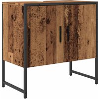 Vidaxl - Waschbeckenunterschrank Altholz-Optik 60x33x60 cm Holzwerkstoff Vidaxl - Waschbeckenunterschrank Altholz-Optik 60x33x60 cm Holzwerkstoff von VIDAXL