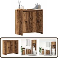 Vidaxl - Waschbeckenunterschrank Altholz-Optik 60x33x60 cm Holzwerkstoff Vidaxl - Waschbeckenunterschrank Altholz-Optik 60x33x60 cm Holzwerkstoff von VIDAXL
