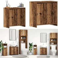 Waschbeckenunterschrank Altholz-Optik 60x33x60 cm Holzwerkstoff - Vidaxl Waschbeckenunterschrank Altholz-Optik 60x33x60 cm Holzwerkstoff - Vidaxl von VIDAXL