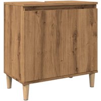 Waschbeckenunterschrank Artisan-Eiche 58x33x60 cm Holzwerkstoff Vidaxl Waschbeckenunterschrank Artisan-Eiche 58x33x60 cm Holzwerkstoff Vidaxl von VIDAXL
