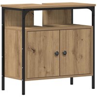 Vidaxl - Waschbeckenunterschrank Artisan-Eiche 60x30x60 cm Holzwerkstoff Vidaxl - Waschbeckenunterschrank Artisan-Eiche 60x30x60 cm Holzwerkstoff von VIDAXL