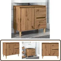 Waschbeckenunterschrank Artisan-Eiche 65x33x60 cm Holzwerkstoff - Vidaxl Waschbeckenunterschrank Artisan-Eiche 65x33x60 cm Holzwerkstoff - Vidaxl von VIDAXL