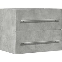 Waschbeckenunterschrank Betongrau 60x38,5x48 cm Holzwerkstoff vidaXL Waschbeckenunterschrank Betongrau 60x38,5x48 cm Holzwerkstoff vidaXL von VIDAXL