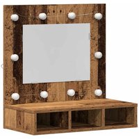 Spiegelschrank Altholz 62 x 31,5 x 62 cm Holzwerkstoff Vidaxl Spiegelschrank Altholz 62 x 31,5 x 62 cm Holzwerkstoff Vidaxl von VIDAXL