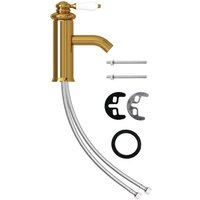 Waschtischarmatur Golden 130x180 mm Vidaxl Waschtischarmatur Golden 130x180 mm Vidaxl von VIDAXL