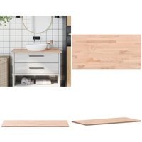 Waschtischplatte 100x50x1,5 cm Massivholz Buche - Holz Arbeitsfläche - Buchenholzarbeitsplatte - Waschtisch Platte - Küchenarbeitsplatte - Möbelstück Waschtischplatte 100x50x1,5 cm Massivholz Buche - Holz Arbeitsfläche - Buchenholzarbeitsplatte - Waschtisch Platte - Küchenarbeitsplatte - Möbelstück von VIDAXL