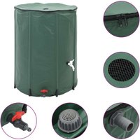 Wasserspeicher Regentonne Wassertank 500L klappbar Vidaxl von VIDAXL