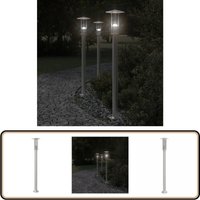 Vidaxl - Wegeleuchte Silbern 100 cm Edelstahl - Wegeleuchte - Edelstahl - Außenstehleuchte - Gartenlampe - LED-Lampe Vidaxl - Wegeleuchte Silbern 100 cm Edelstahl - Wegeleuchte - Edelstahl - Außenstehleuchte - Gartenlampe - LED-Lampe von VIDAXL