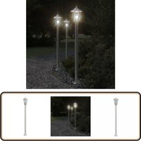 Wegeleuchte Silbern 120 cm Edelstahl - Wegeleuchte - Edelstahl - Außenstehleuchte - Gartenlampe - LED-Lampe Wegeleuchte Silbern 120 cm Edelstahl - Wegeleuchte - Edelstahl - Außenstehleuchte - Gartenlampe - LED-Lampe von VIDAXL