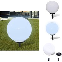 Wegeleuchte led 50 cm mit Erdspieß - LED-Lampe - Solarleuchte - Gartenbeleuchtung - Außenscheinwerfer - Wegleuchte von VIDAXL