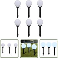 The Living Store Wegeleuchten 6 Stk. led 20 cm mit Erdspieß - led Solarleuchten - Gartenbeleuchtung - Outdoor Beleuchtung - Wegeleuchten The Living Store Wegeleuchten 6 Stk. led 20 cm mit Erdspieß - led Solarleuchten - Gartenbeleuchtung - Outdoor Beleuchtung - Wegeleuchten von VIDAXL