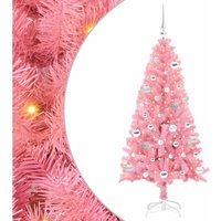 Weihnachtsbaum mit 150 LEDs mit Ständer Rosa 150 cm PVC vidaXL Weihnachtsbaum mit 150 LEDs mit Ständer Rosa 150 cm PVC vidaXL von VIDAXL