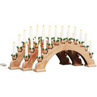 Weihnachtskerzenbogen mit 10 LED Kerzen 3 pcs Braun vidaXL Weihnachtskerzenbogen mit 10 LED Kerzen 3 pcs Braun vidaXL von VIDAXL