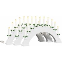 Weihnachtskerzenbogen mit 10 LED Kerzen 3 pcs Weiß vidaXL Weihnachtskerzenbogen mit 10 LED Kerzen 3 pcs Weiß vidaXL von VIDAXL
