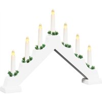 Weihnachtskerzenbrücke mit 7 LEDs Weiß 39,5 x 5 x 29 cm vidaXL Weihnachtskerzenbrücke mit 7 LEDs Weiß 39,5 x 5 x 29 cm vidaXL von VIDAXL